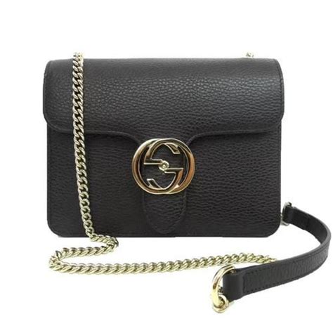 interlocking pebbled leather crossbody gucci|Men's driver with Interlocking G in Black Leather .